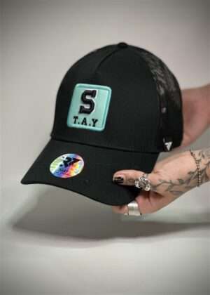 GORRA TURQUESA Y NEGRA DREAMING