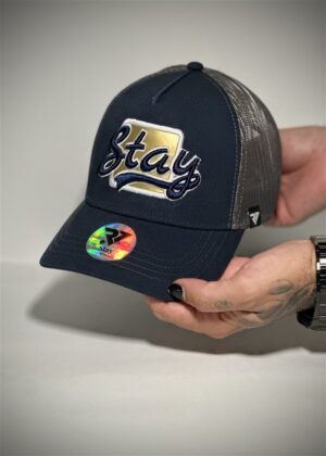 GORRA AZUL Y DORADO DREAMING