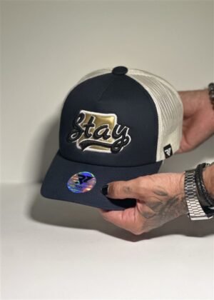 GORRA AZUL Y DORADA DREAMING